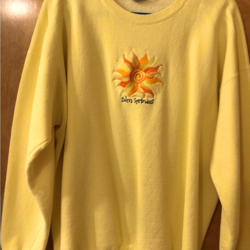 Sweat shirt. Got in Palm Springs.